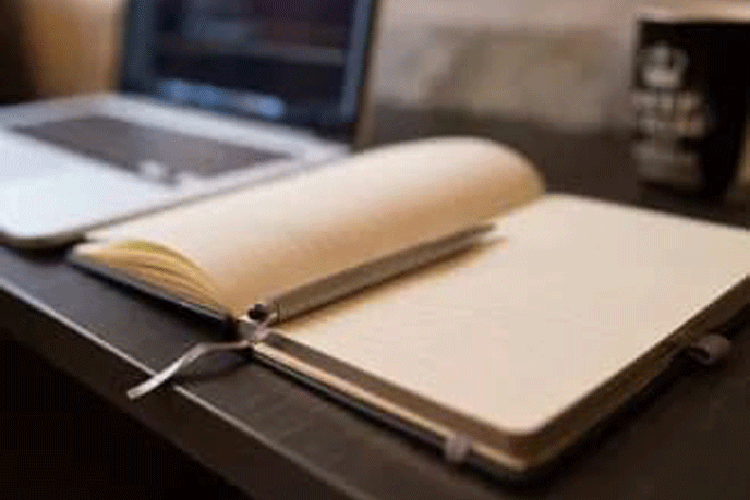 notebook and pen