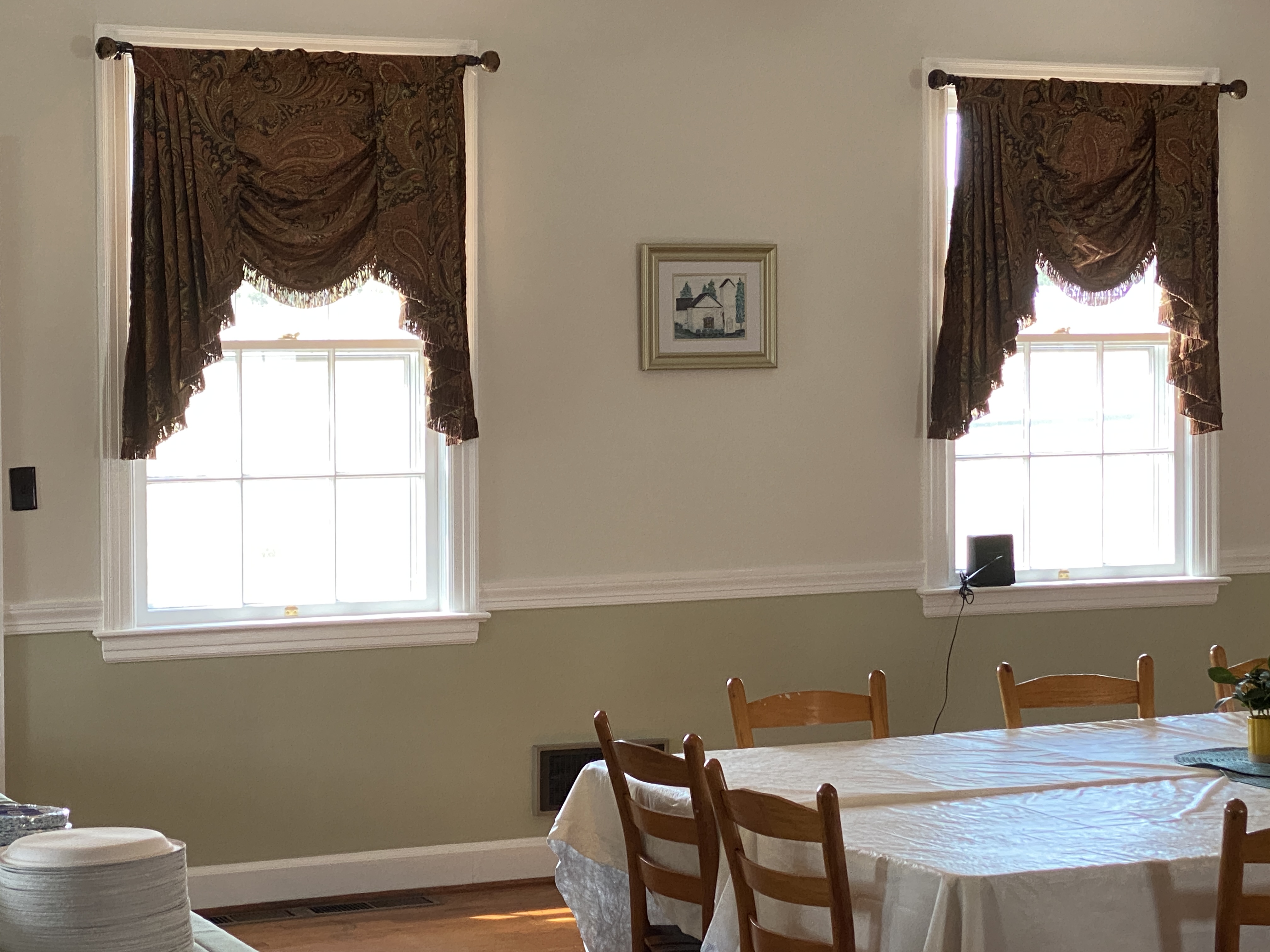 new church curtains